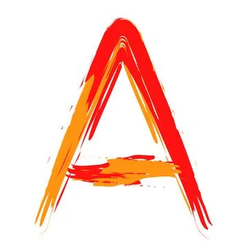 Letter A Stock Illustration
