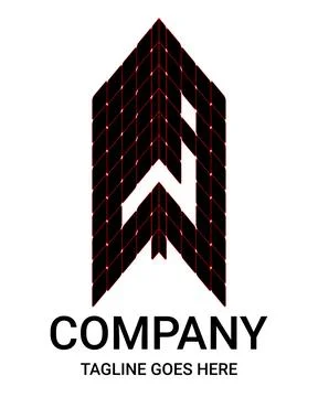 Letter 'j' Construction vectors logo. Creative Vector Logo Design House, Bu.. Stock Illustration