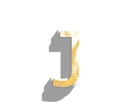 Letter J Stock Illustration