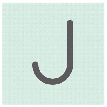 Letter j Stock Illustration