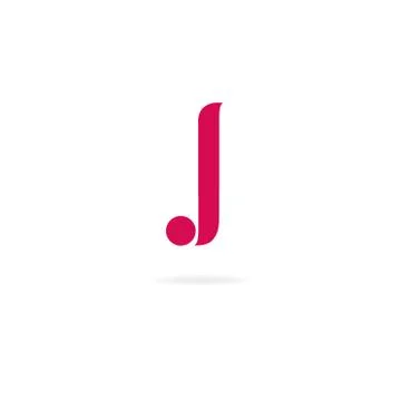 Letter J logo icon design template elements. Vector color sign. Stock Illustration