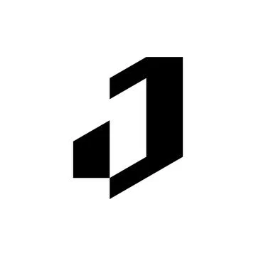 Letter J logo Stock Illustration
