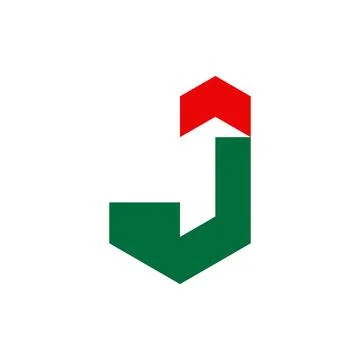 Letter J logo Stock Illustration