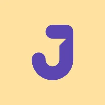 Letter J logo Stock Illustration