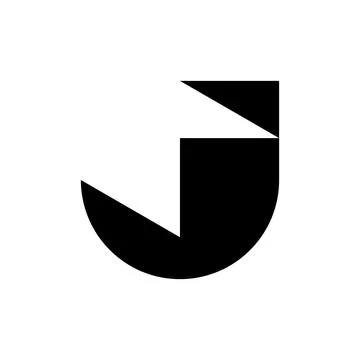 Letter J logo Stock Illustration