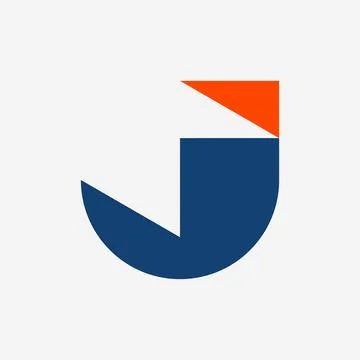 Letter J logo Stock Illustration