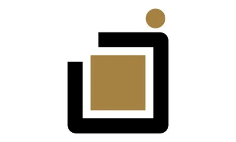 Letter J Modern Logo Illustrazione stock