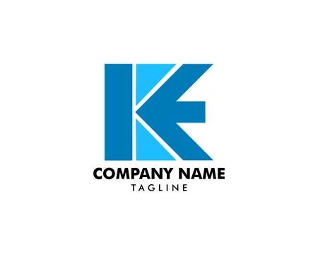 Letter K Arrow Logo Design Template Element Stock Illustration
