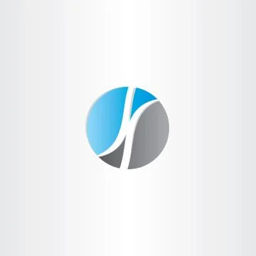 Letter k in circle logo design vector Stock Illustration