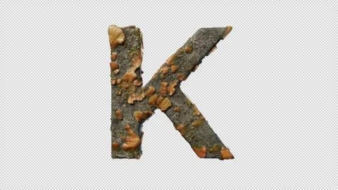 Letter K Stock Footage 306246763