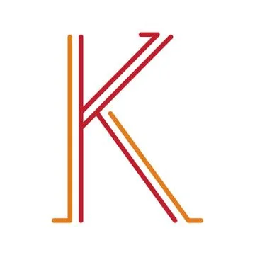 Letter k Stock Illustration