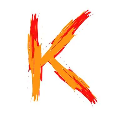 Letter k Stock Illustration