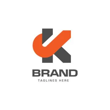 Letter K logo concept Stock Illustration