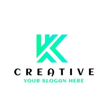 Letter K logo design Template. Initial K letter logo. k letter logo icon Stock Illustration
