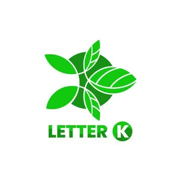 Letter K logo, Stock Illustration