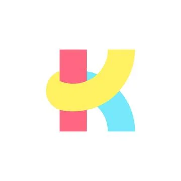 Letter K logo Stock Illustration