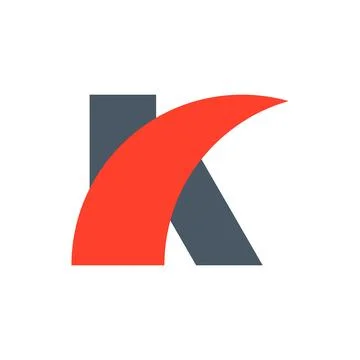 Letter K logo Stock Illustration