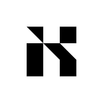 Letter K logo Illustrazione stock