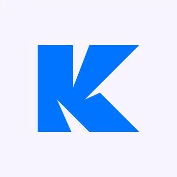 Letter K logo Stock Illustration