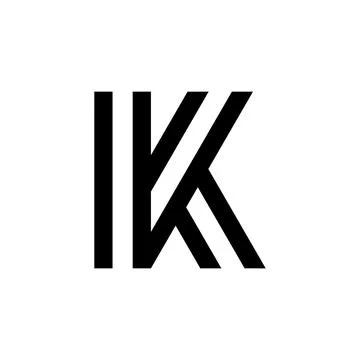 Letter K logo Stock Illustration