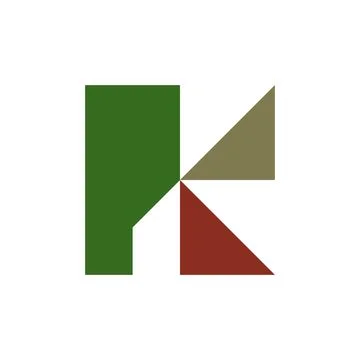 Letter K logo Stock Illustration