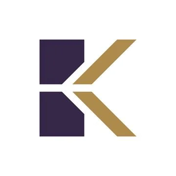 Letter K logo Stock Illustration
