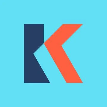Letter K logo Stock Illustration