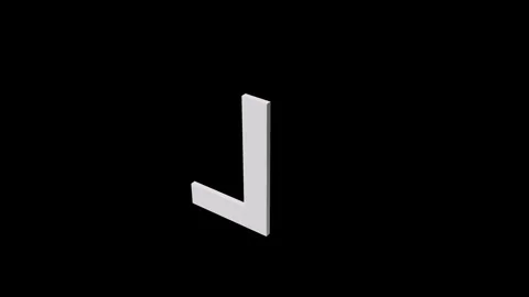 Letter L 库存影片 335108734