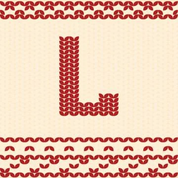 Letter L Stock-Illustration