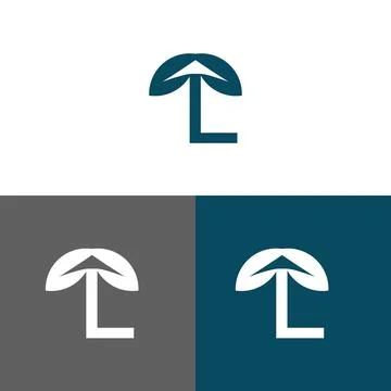 Letter L logo design concept Illustrazione stock
