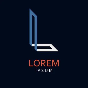 Letter L logo Stock Illustration