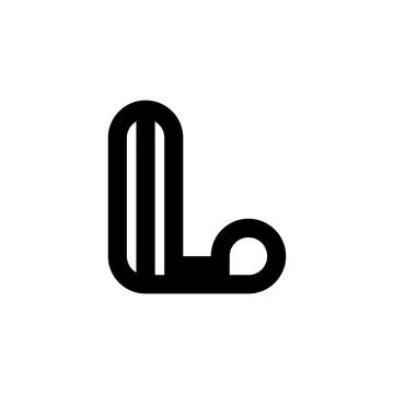 Letter L logo Stock Illustration
