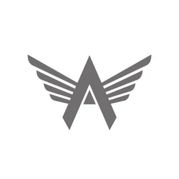 Letter A Logo Concept Icon. Vector 库存插图