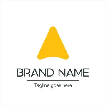 Letter A logo creative icon design template. branding identity. Stock vector Stock Illustration