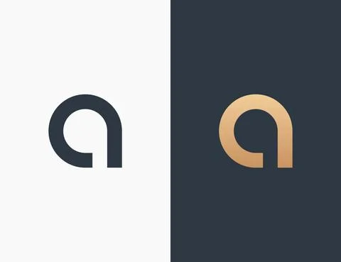 Letter A Logo Design Vector Illustration Design Editable Resizable EPS 10 Stock Illustration