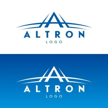 Letter A logo design vector template Stock Illustration