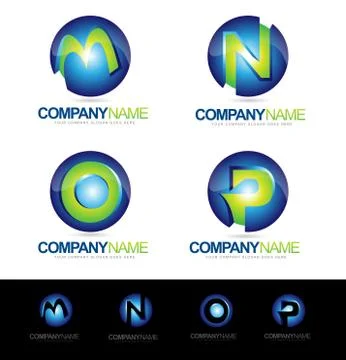 Letter Logo Designs Stock-Illustration