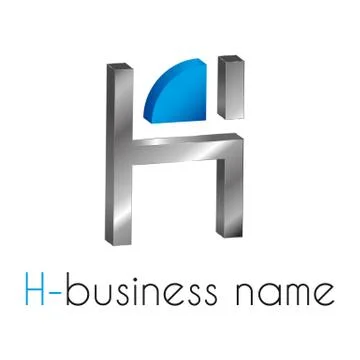 Letter logo H Stock Illustration