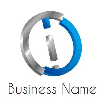 Letter logo i Stock Illustration
