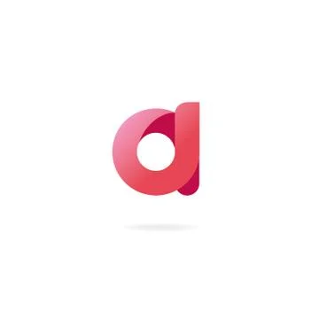Letter A logo icon design template elements. Vector color sign. イラスト素材