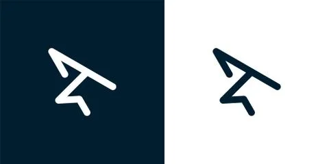 Letter A logo icon design template elements Stock Illustration