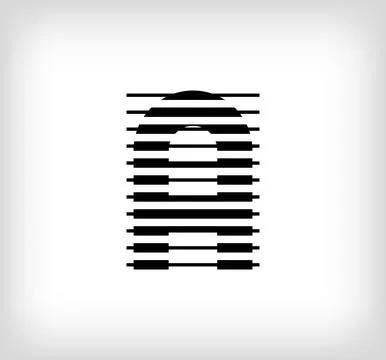 Letter A logo icon design, vector illustration. Stock Illustration