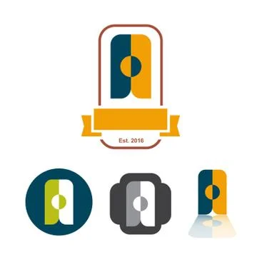 Letter A logo Stock Illustration