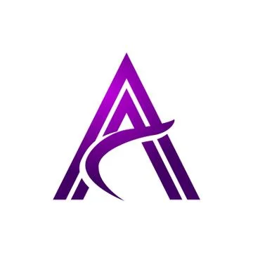 Letter A logo Stock Illustration