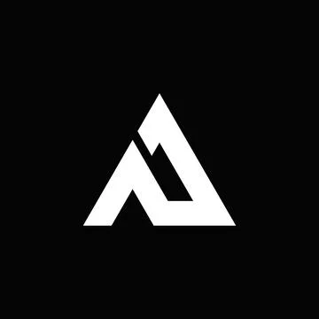 A letter logo Stock Illustration