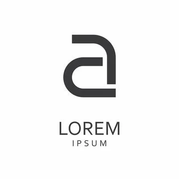 Letter A logo Stock Illustration