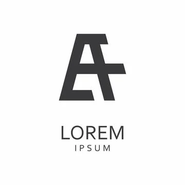 Letter A logo Stock Illustration