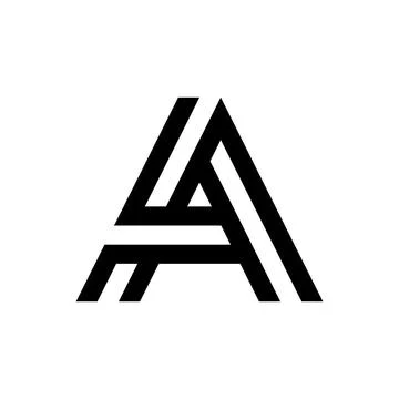 Letter A logo Stock Illustration