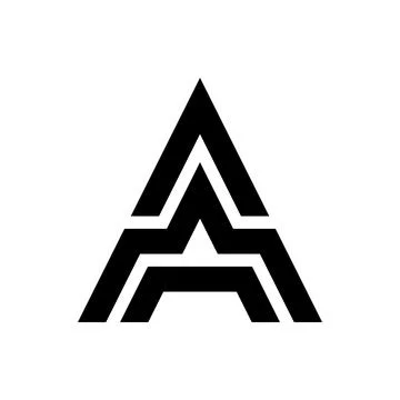 Letter A logo Stock Illustration