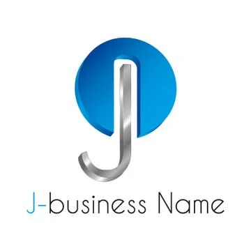 Letter logo J Stock Illustration